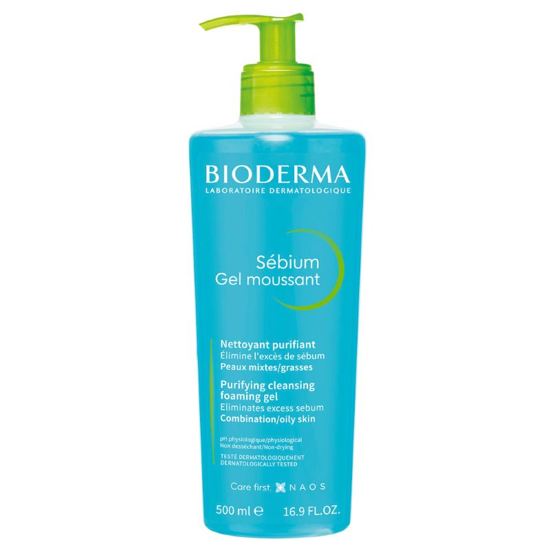 Bioderma Donna Chiara Sebium Purifying And Foaming Gel 500Ml - Immagine 4
